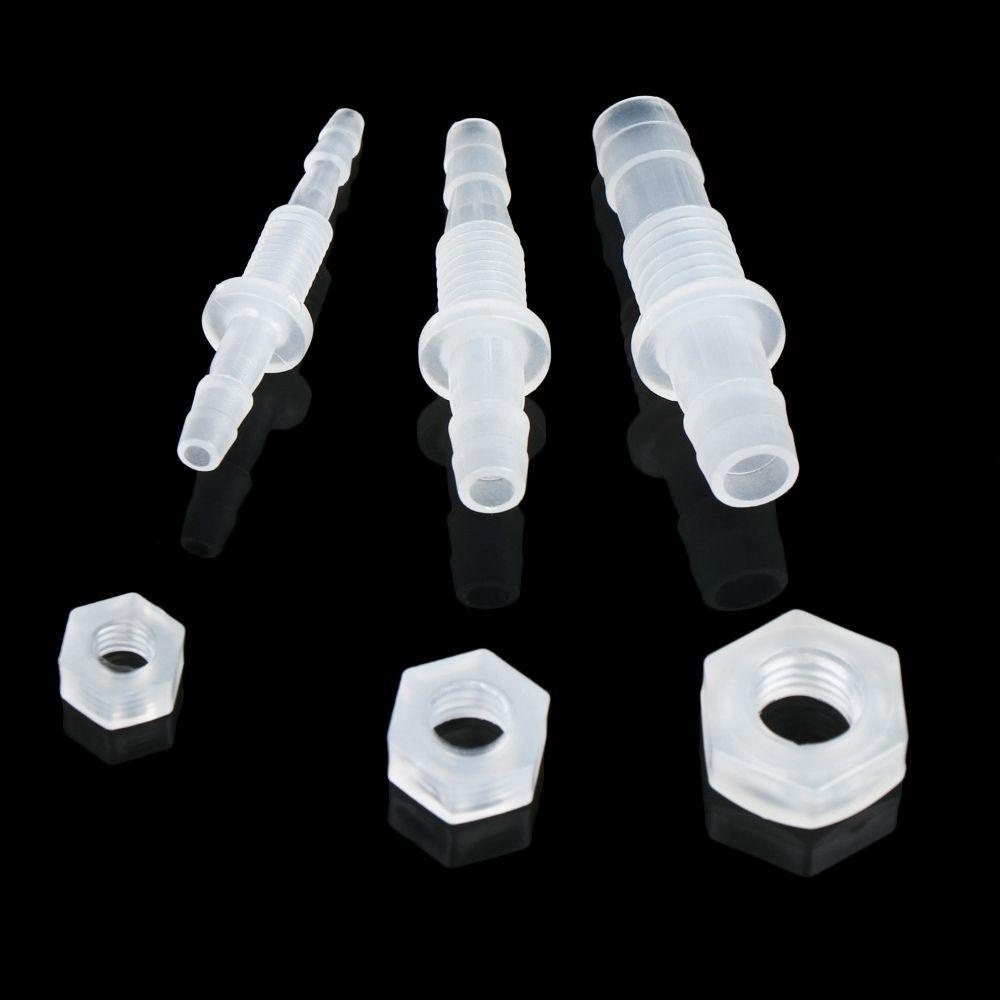 Set 5 Đầu Nối Thẳng Ống Bơm Khí Bằng Nhựa PP Tiện Dụng
