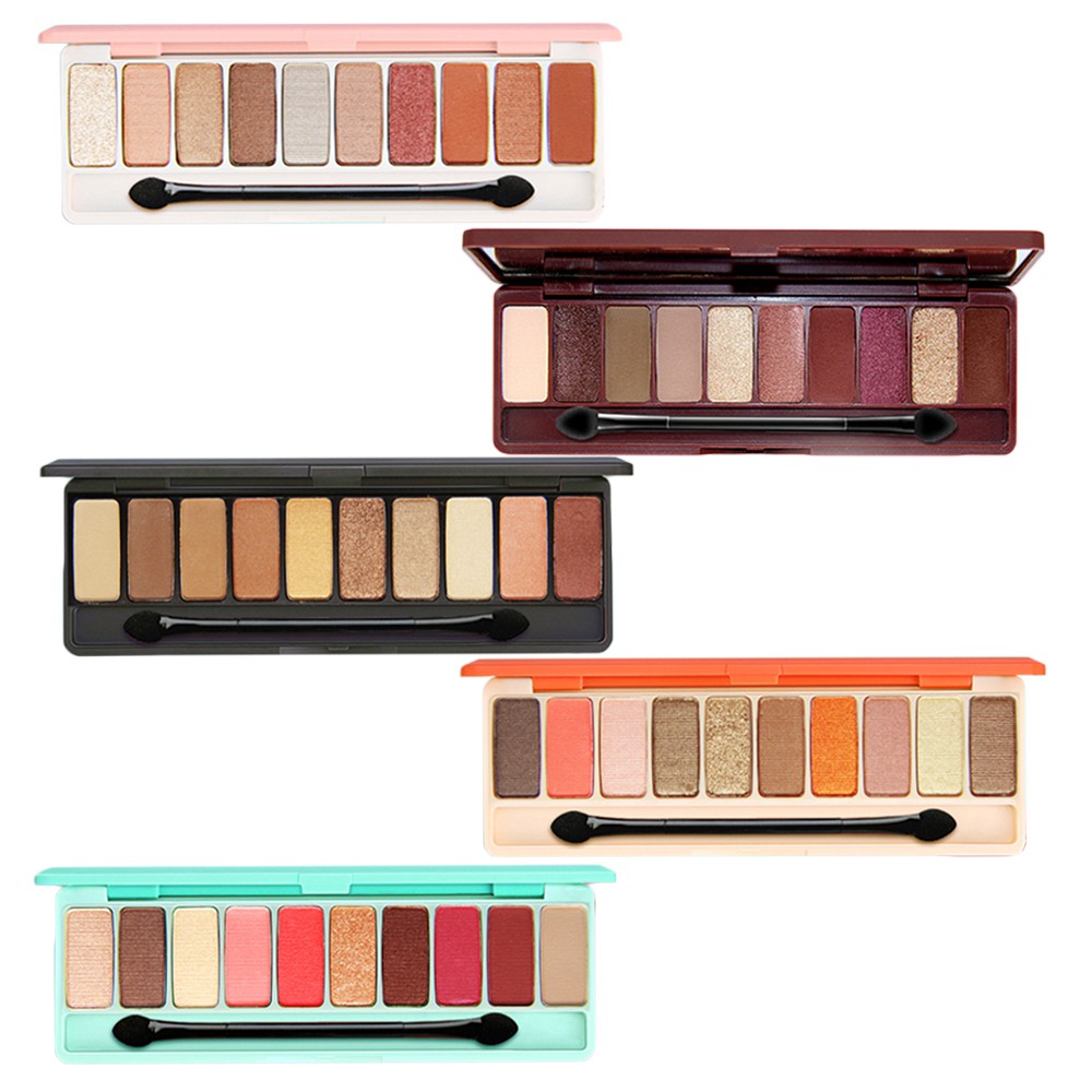 ☀☀☀ (Hàng Mới Về) Bảng Phấn Mắt 10 Màu Lì Và Ánh Ngọc Trai Tông Đất Lâu Trôi ☝☝☝ | BigBuy360 - bigbuy360.vn