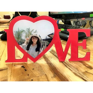 Khung ảnh mica in theo yêu cầu