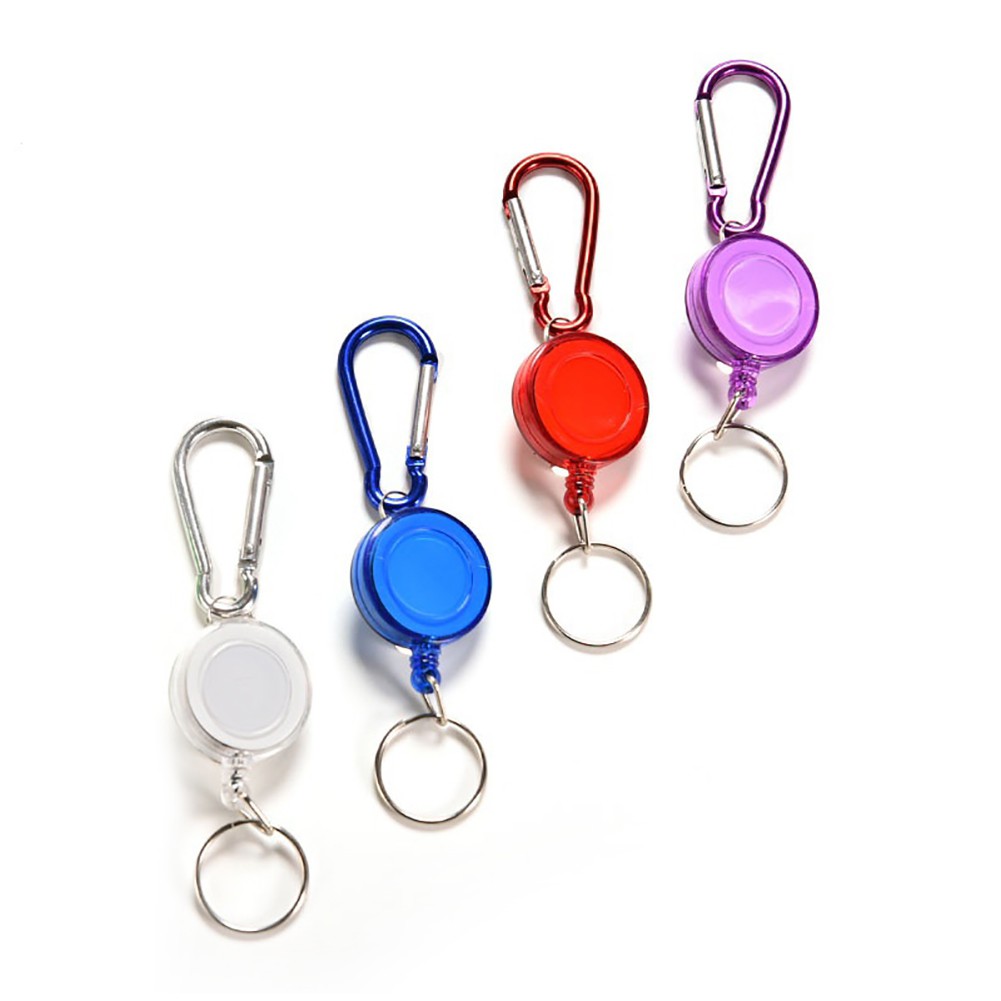 Kt kt kt★Móc Chìa Khóa Có Thể Rút Lại Để Treo Thẻ id Tiện Dụng
