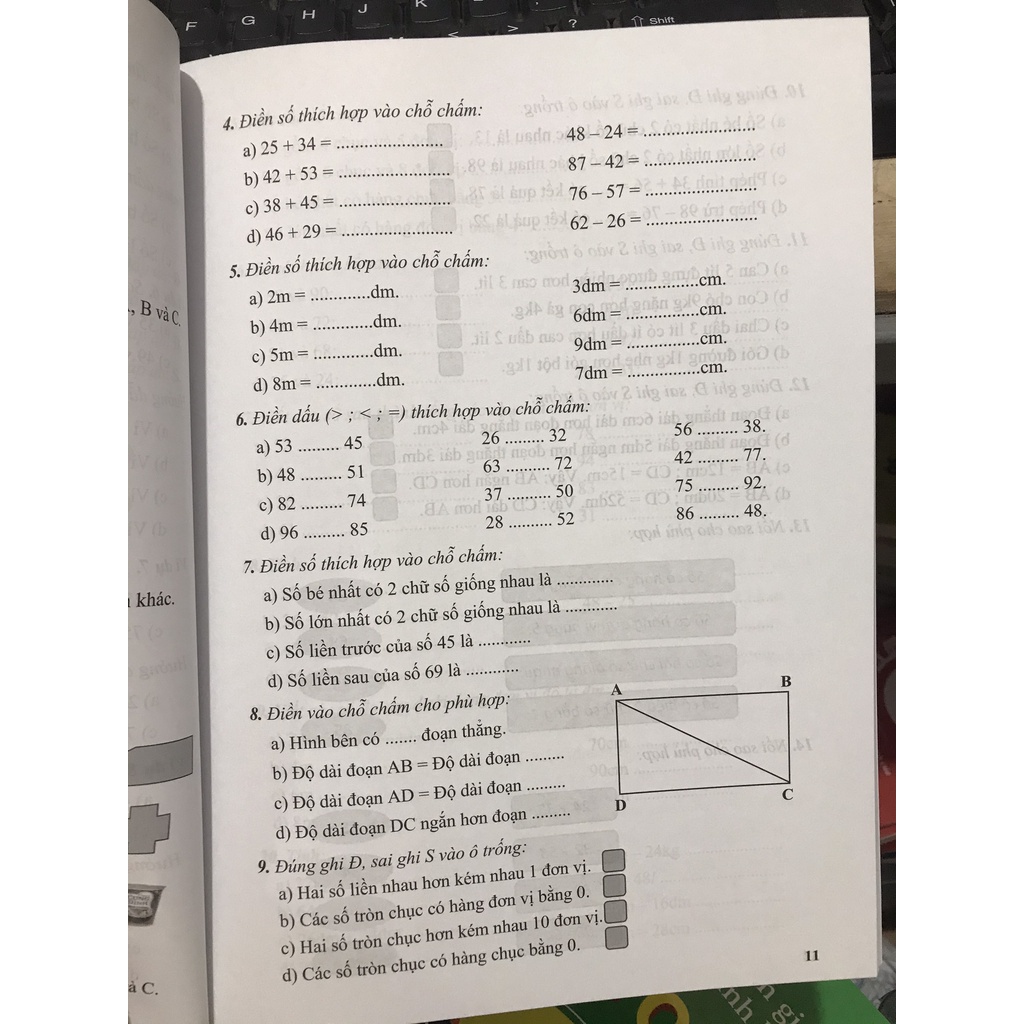 Sách - Kiểm tra đánh giá năng lực học sinh lớp 2 môn Toán học kì 1