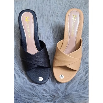 DÉP NỮ ĐẾ XUỒNG CAO 9CM (ĐẶT TĂNG LÊN 1 SIZE Ạ)