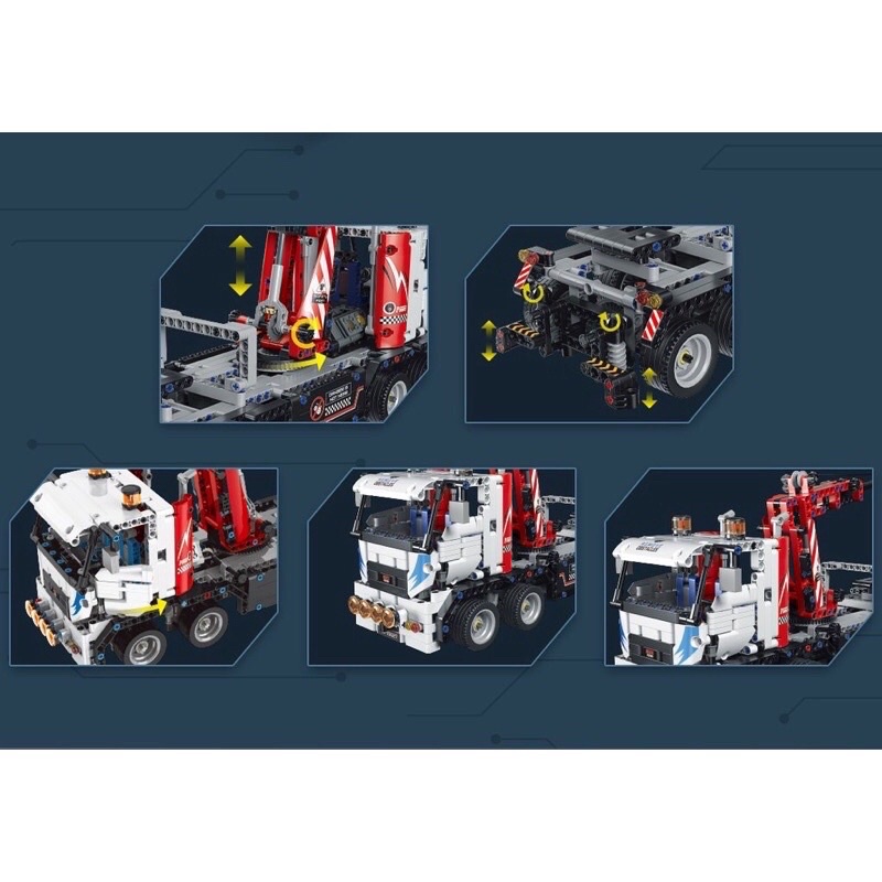 Lắp ráp mô hình nonlego technic - Mould King 15027