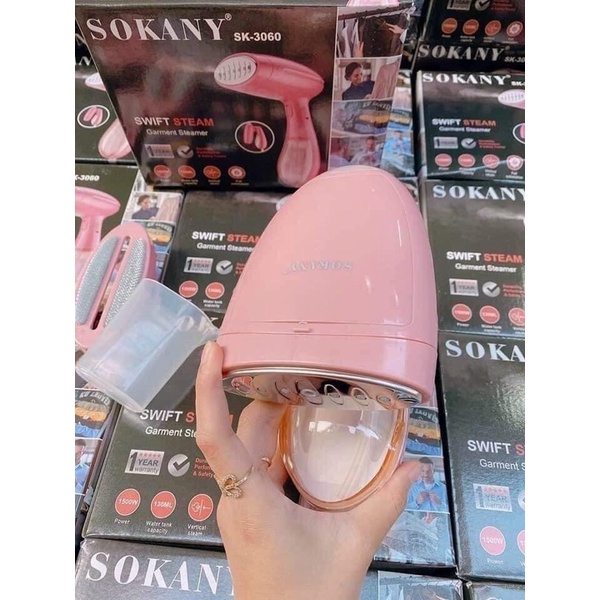 BÀN LÀ HƠI NƯỚC CẦM TAY GẤP GỌN SOKANY