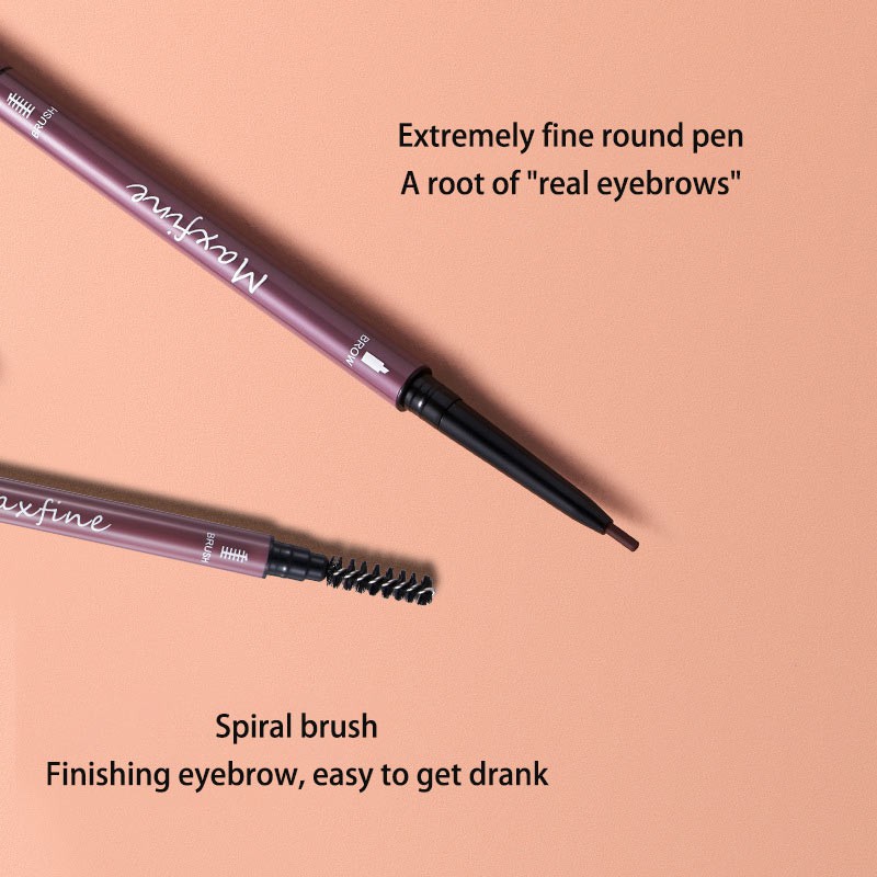Chì kẻ lông mày hai đầu chống thấm nước và mồ hôi màu sắc tự nhiên phù hợp cho người mới tập trang điểm | BigBuy360 - bigbuy360.vn