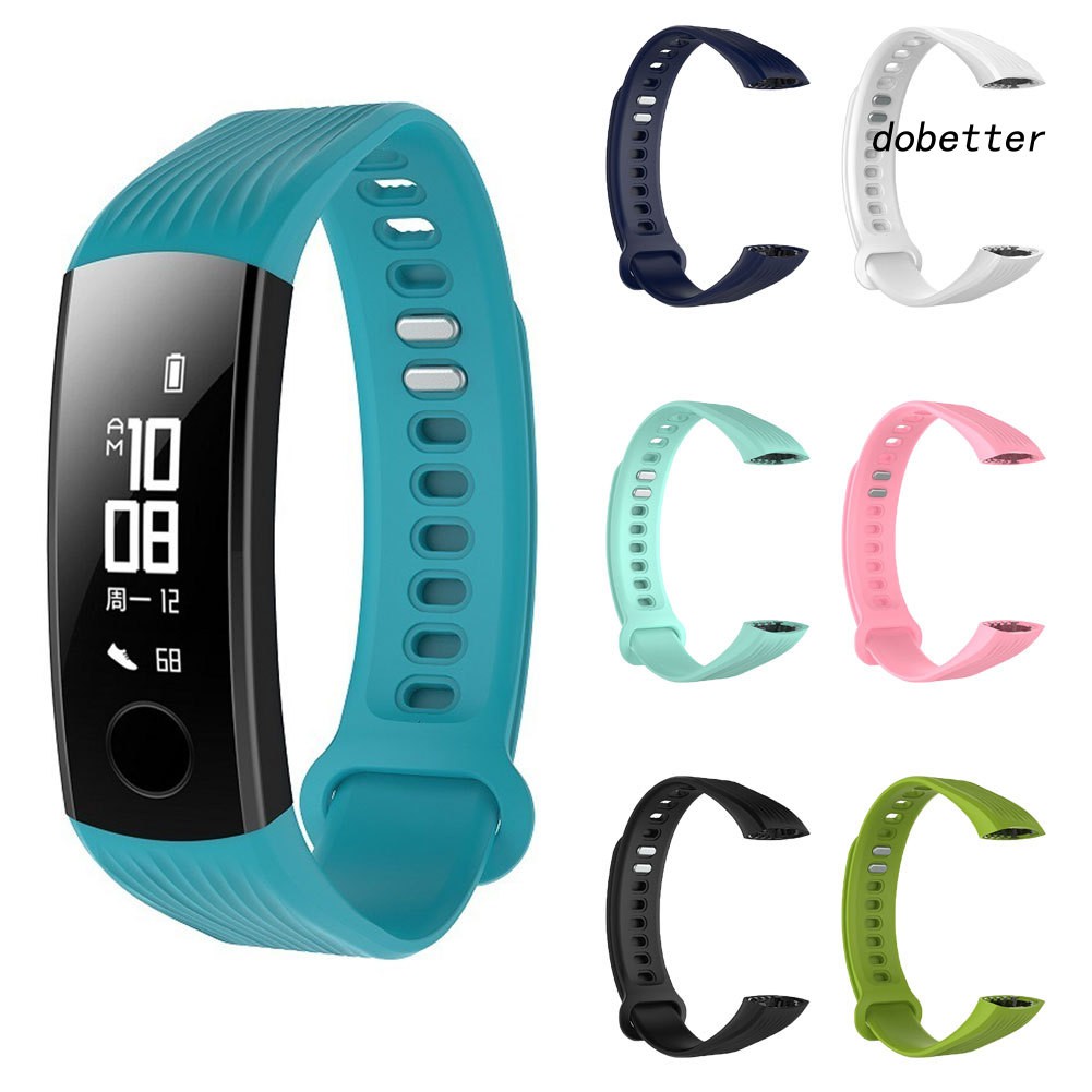 Dây Đeo Silicon Thay Thế Cho Đồng Hồ Thông Minh Huawei Honor Band 3
