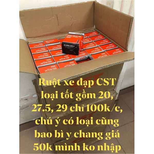 Ruột xe đạp CST 29, 27.5 van lớn loại tốt bền