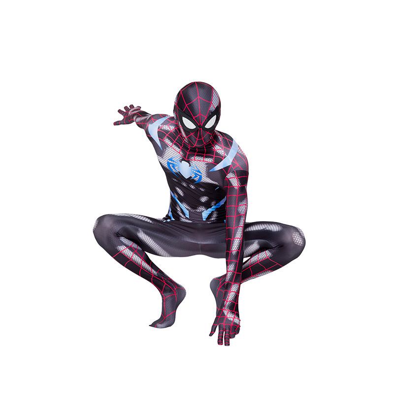 Newest SpiderMan Peter Parker Adult Kids Secret Wars Cos Costume Spiderman Bodysuit boy gift