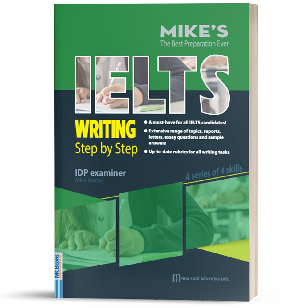 Sách - Combo IELTS MIKE - Ielts Reading and Ielts Writting Dành Cho Người Tự Học