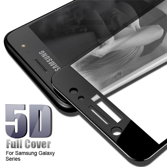 Kính cường lực 5D samsung A8/A8 plus 2018 xịn hộp đỏ