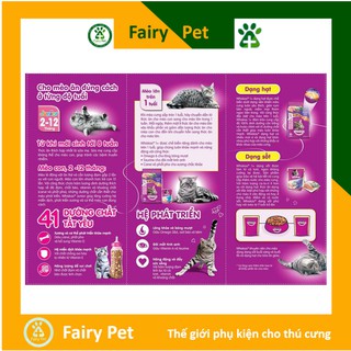 Thức ăn Whiskas dạng Hạt cho Mèo - Hạt Whiskas