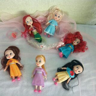 Set 6 búp bê công chúa Disney