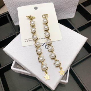 Bông tai Jadior ngọc dáng dài