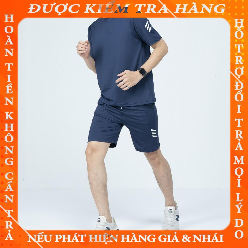 Bộ Quần Áo Thể Thao Nam ROUGH CoolFit Chất Thun Lạnh Co Giãn 4 Chiều ehana