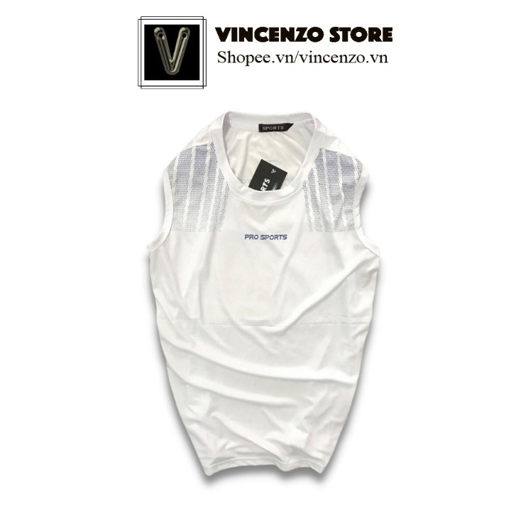 Áo thun nam sát nách thể thao sport cực đẹp - áo thun ba lỗ Vincenzo Store