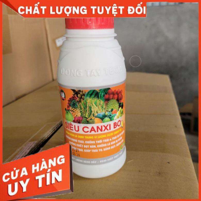 Siêu Đạm Canxi Bo 500ml đậu trái, chống rụng, trái non, cứng quả chống nứt trái, bóng trái, nuôi trái lớn