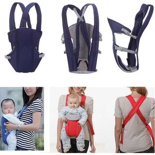Balo đeo trước ngực địu em bé