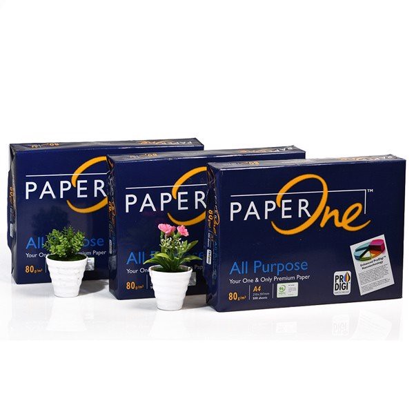 Giấy A4 Paper One DL 80/ Giấy in đẹp dầy/ bịch 500 tờ