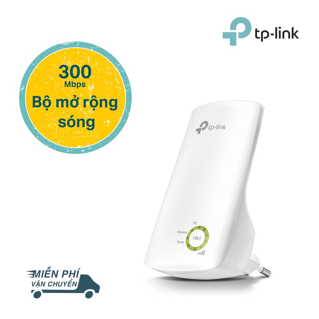 Bộ kích sóng WIFI TP-Link TL-WA854RE- Bộ Mở Rộng Wifi Chuẩn N 300Mbps - CHÍNH HÃNG