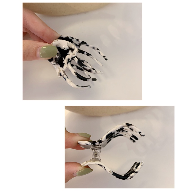 Kẹp tóc càng cua vân đá cao cấp phong cách Hàn Quốc cho nữ