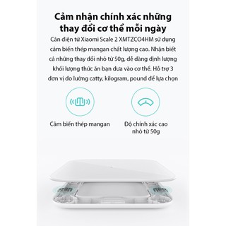 Cân điện tử Xiaomi Scale 2 XMTZC04HM