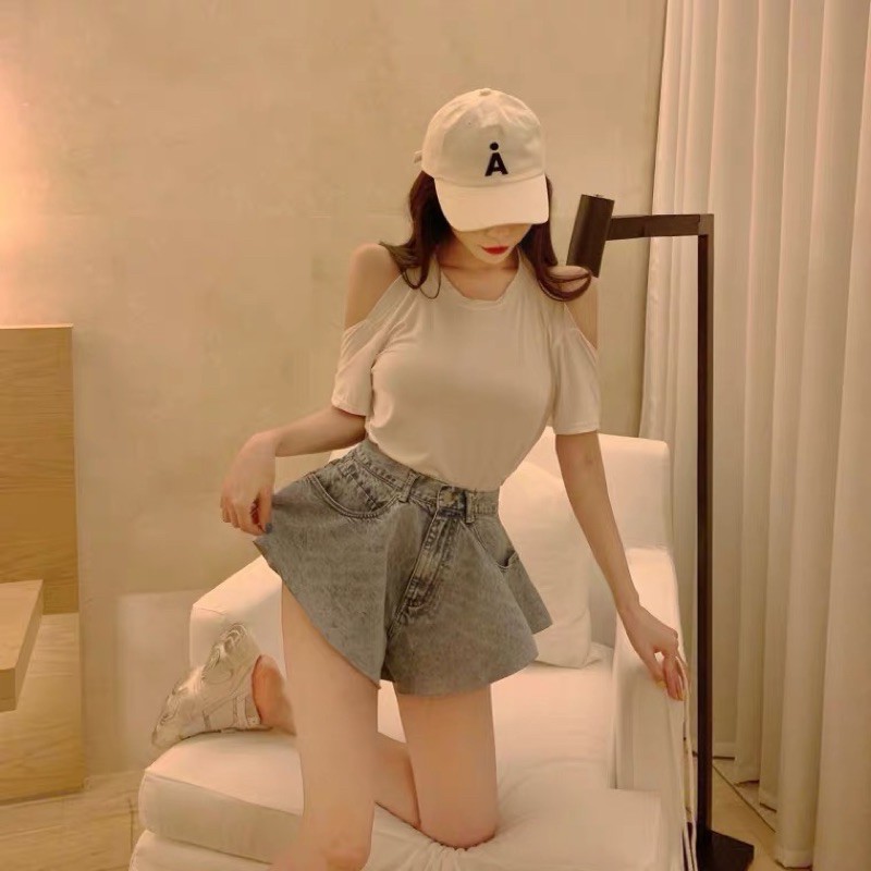 [AdorablexBeautiful] QUẦN VÁY THỜI TRANG XANH JEANS 🥰🥰🥰