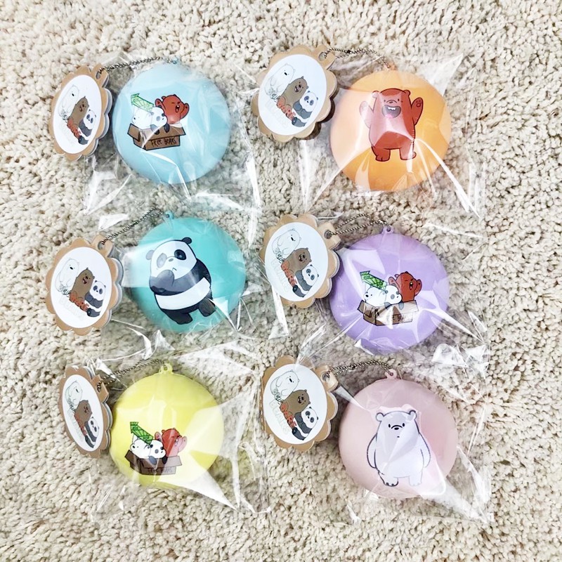 Đồ Chơi Xốp Squishy Giảm Stress Hình Gấu Dễ Thương Cho Bé