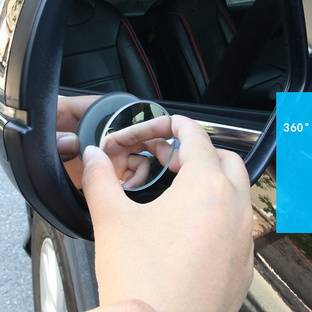 CẶP GƯƠNG CẦU LỒI XÓA ĐIỂM MÙ Ô TÔ