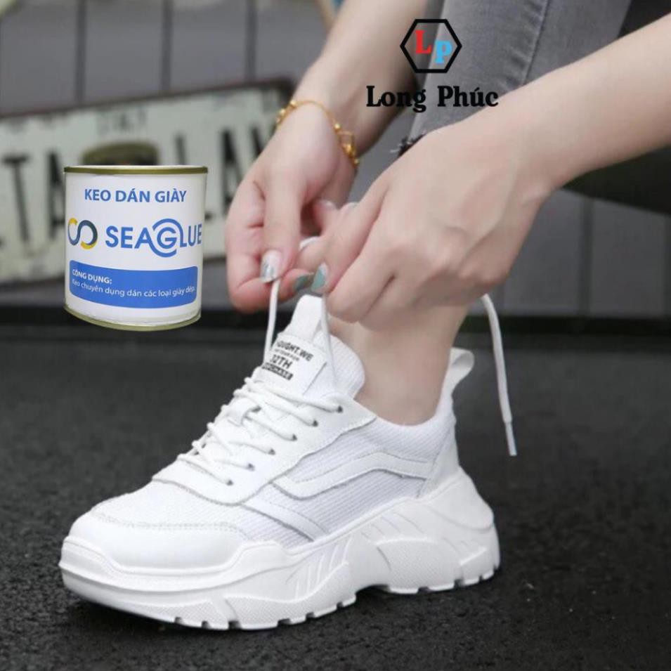 Keo Dán Giày Cao Gót Seaglue| Trong suốt, Chịu Nước, Dính Chắc| Lọ 300gr