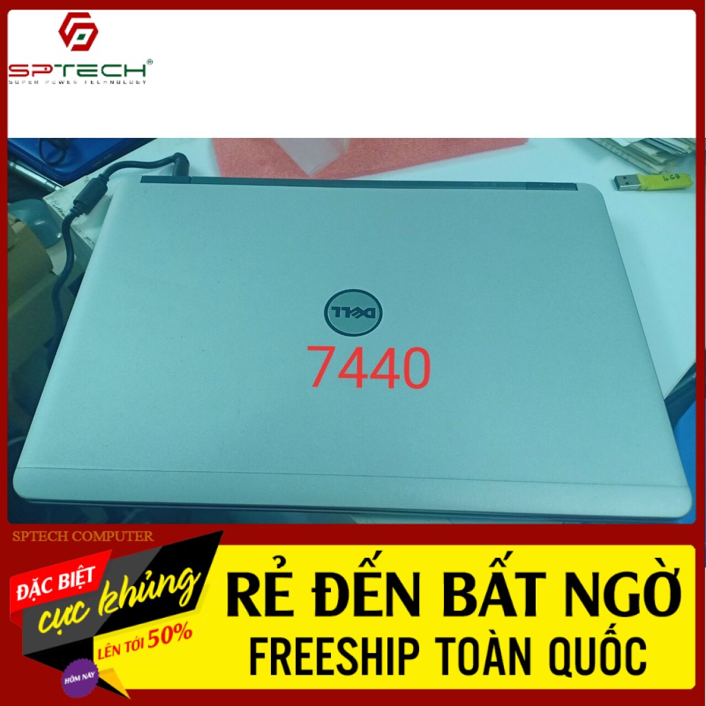 Laptop Dell 7440 Core i5/Ram 4g/ssd 120g/14.1INCH - BH 6 THÁNG (SPTECH COMPUTER)