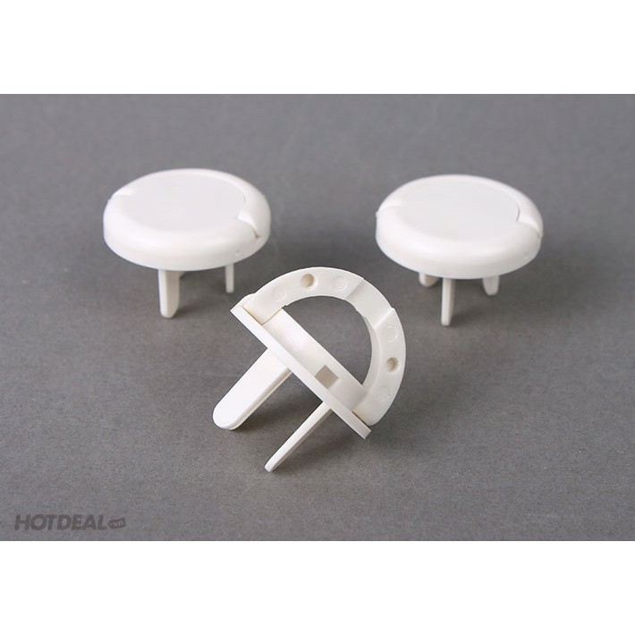 Combo 20 Nút Che Ổ Điện Có Khóa Chốt An Toàn, Bịt Ổ Điện 2 Chấu và 3 Chấu An Toàn Cho Bé An Tâm Cho Mẹ