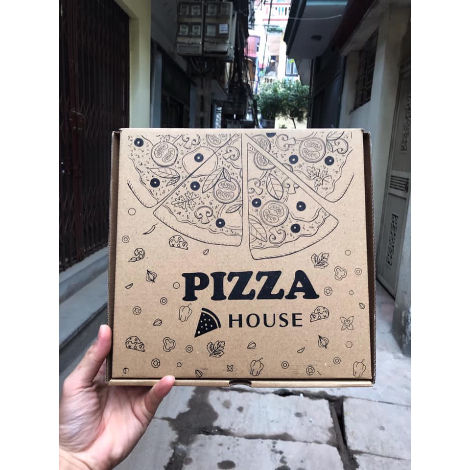 Hộp đựng bánh pizza các size