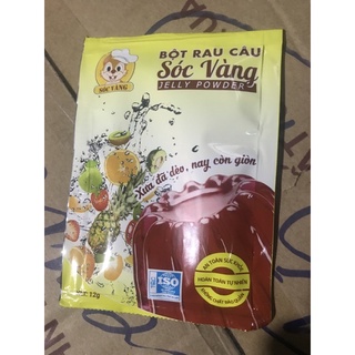 Bột rau câu con Sóc Vàng 12g