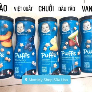 Bánh ăn dặm Gerber cho bé 8 tháng