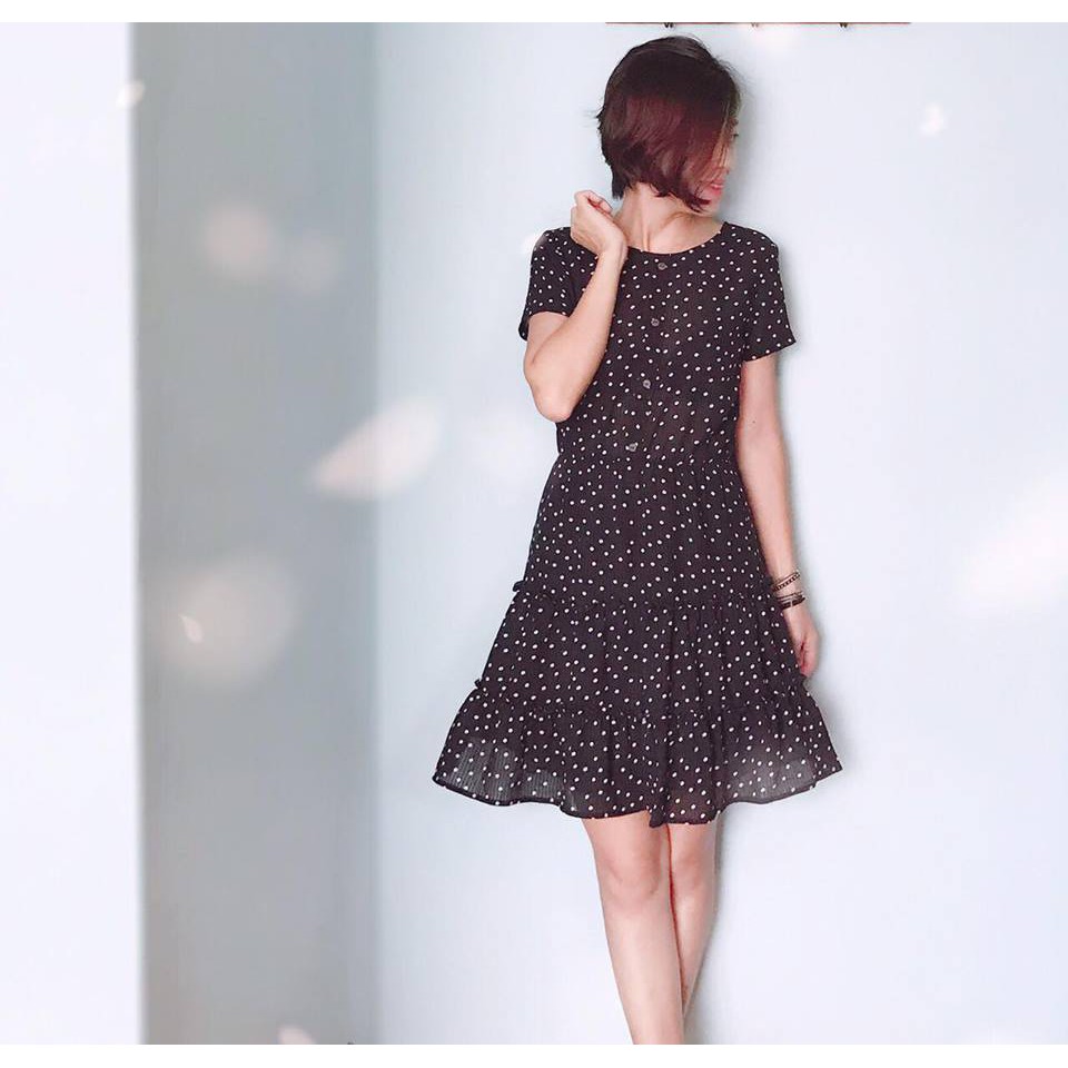 Đầm Von Chấm Bi ( FEESIZE )