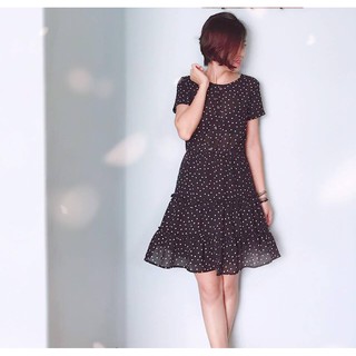 Đầm von chấm bi