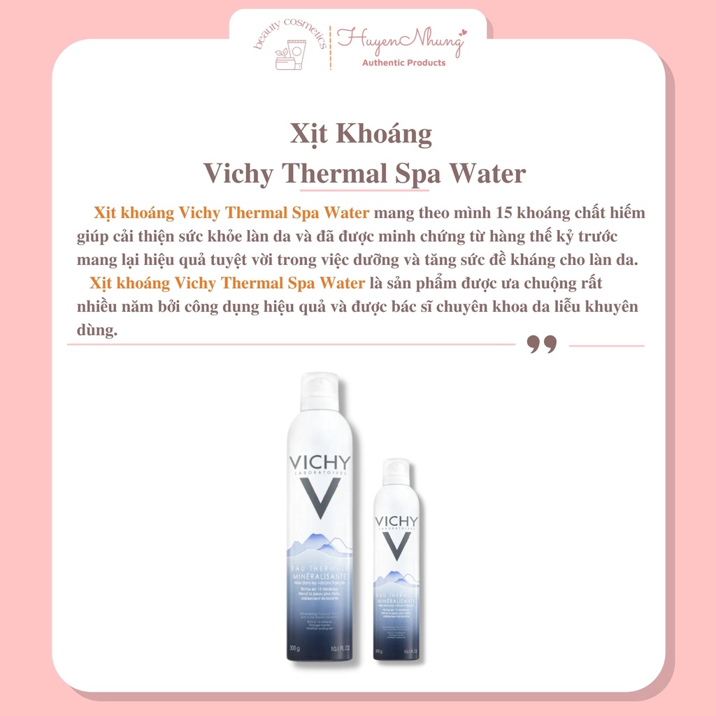 Xịt Khoáng Vichy Thermal Spa Water | WebRaoVat - webraovat.net.vn