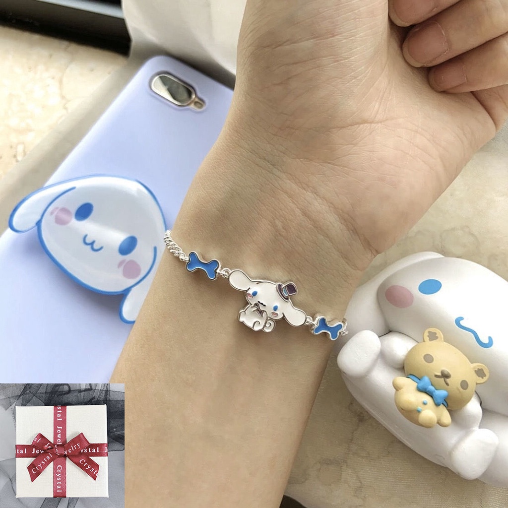 Sanrio Vòng Đeo Tay Merlot jade dog sweet dog Dễ Thương Ngọt Ngào Cho Nữ Sinh gi tjscy.my9.15