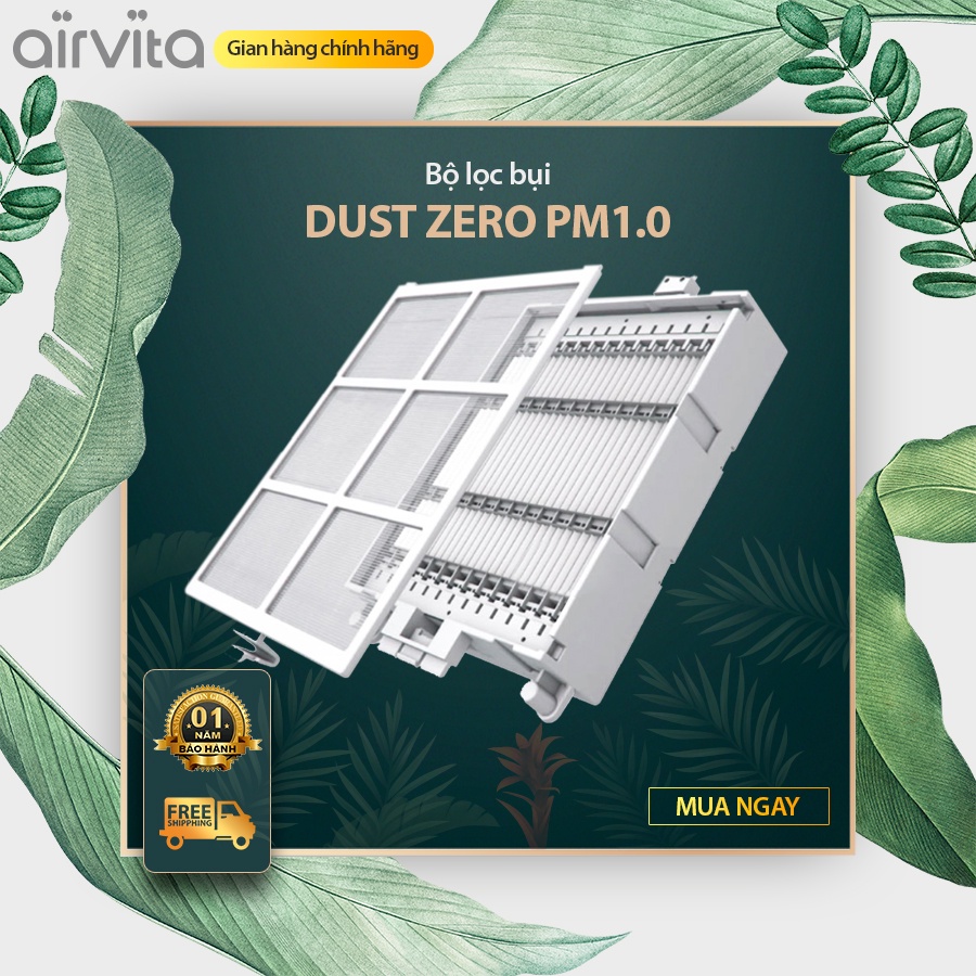 Bộ lọc bụi cho máy lọc không khí Airvita Dust Zero PM1.0 - Nhập khẩu bảo hành chính hãng