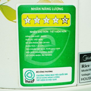 Nồi cơm điện Midea CM18SS