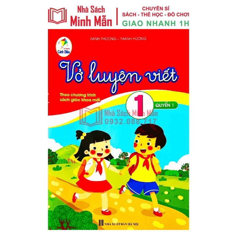 Bộ Vở Luyện Viết Lớp 1 – Cánh Diều - Theo Chương Trình Sách Giáo Khoa Mới 2022