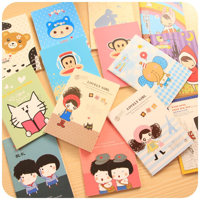 Sổ tay mini siêu xinh, siêu dễ thương ghi chú tiện lợi dễ bỏ túi mang theo