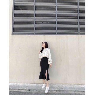 SET ÁO XOẮN EO CHÂN VÁY XẺ
