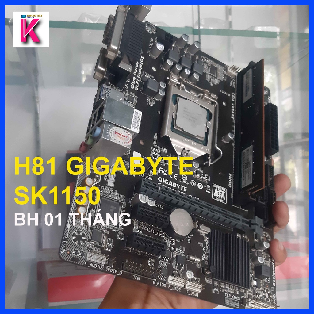 Main H81 Giga/ Asus/ MSI chạy tốt giá rẻ, sk 1150
