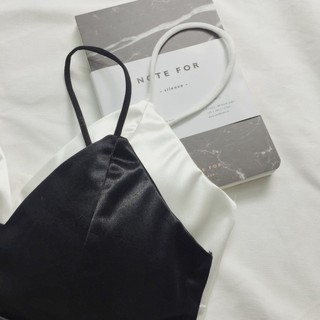 [NGODT1120 - giảm thêm 15k]  Áo croptop hai dây cúp ngực