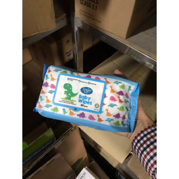KHĂN GIẤY ƯỚT TENDER SOFT BABY WIPES
