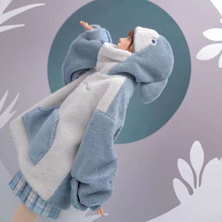 Áo hoodie con cá mập
