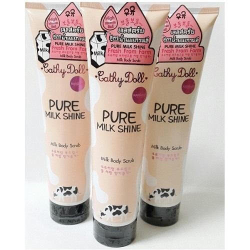 Tẩy Tế Bào Chết Pure Milk Shine Cathy doll