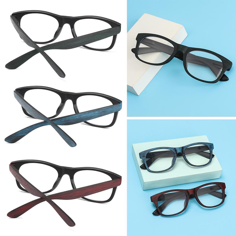 ESPO Kính đọc sách chống mỏi mắt Gọng Gỗ Siêu Nhẹ Thoải Mái Chống Mệt Mỏi Phong Cách Vintage