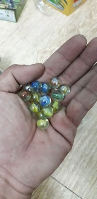 Combo 140 viên đạn ve keo loại nhỏ kích thước 7mm nhiều màu